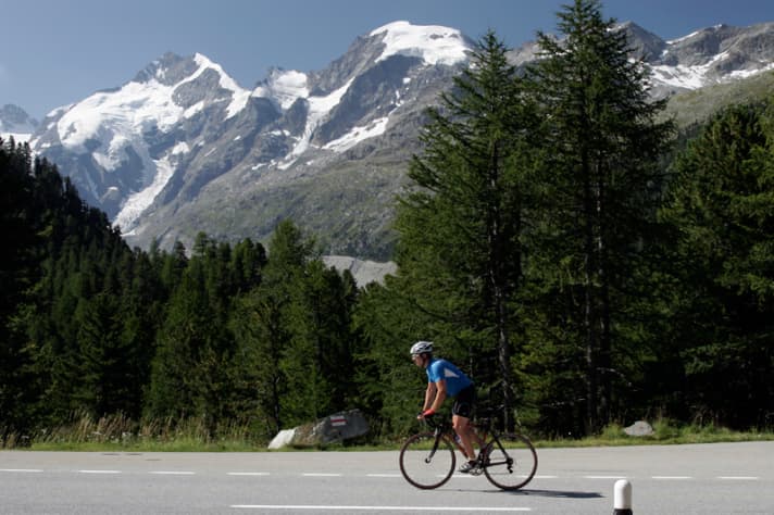   Des vues magnifiques sur les sommets