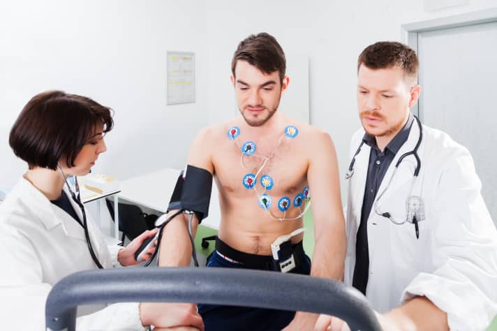   At the sports doctor: Sometimes it makes sense to have a medical check-up with an exercise ECG - before you start HIT training.