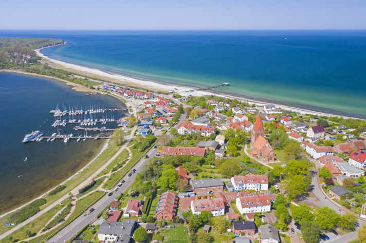 Rerik on the Baltic coast - this is where André Greipel organises the Seaside Ride.
