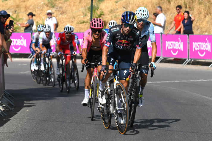 Roglic und Mas distanzieren das Rote Trikot von Ben O’Connor