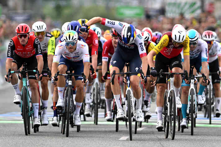 Jordi Meeus mit seinem zweiten Sieg in drei Tagen