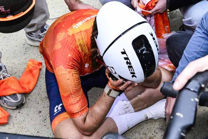 Enttäuscht: Shirin van Anrooij verpasste den WM-Titel um wenige Meter