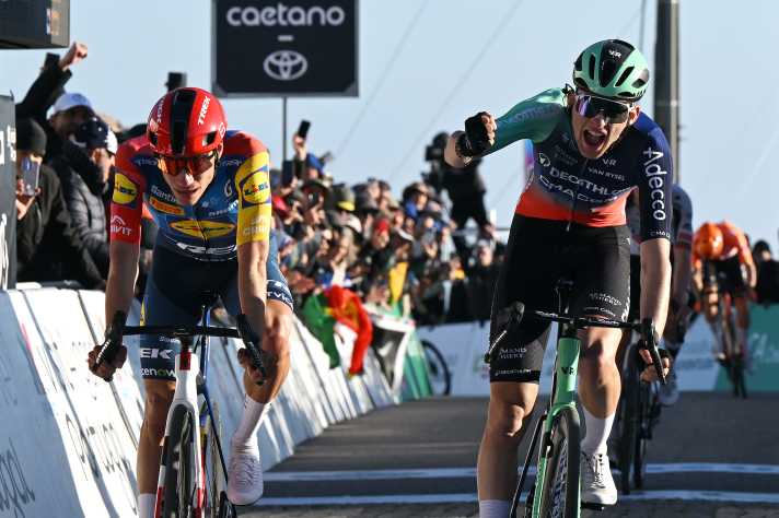 A talent with many facets - Paul Seixas (right) not only shines in one-day races