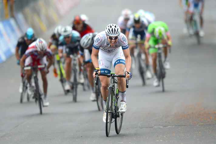 John Degenkolb once won a stage of the Giro d'Italia in Matera in 2013