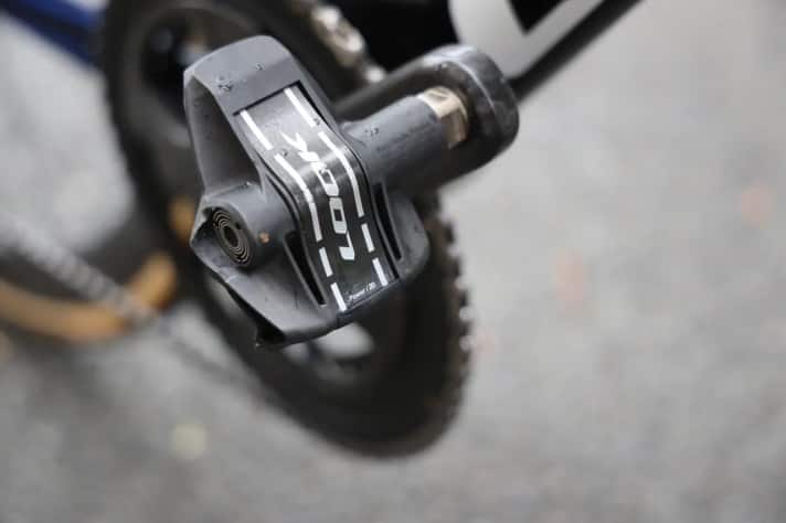 Look-Pedal mit Leistungsmessung