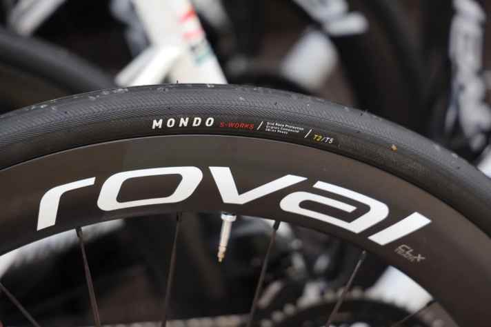 Red Bull-Bora-Hansgrohe relies on the 32 millimetre thick Mondo