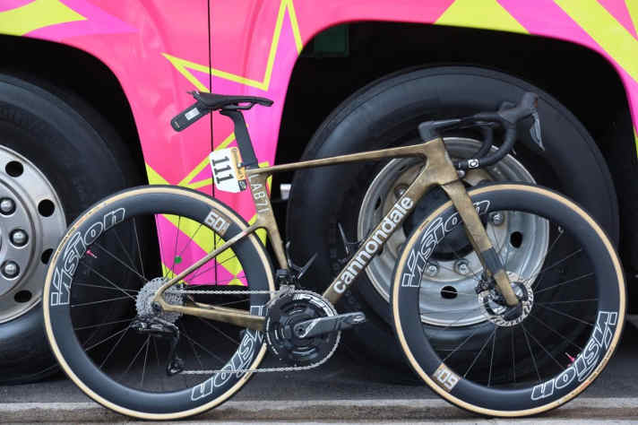 Das Cannondale SuperSix Evo von Richard Carapaz
