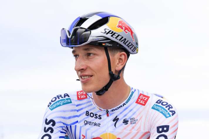 Florian Lipowitz at the Tour de France