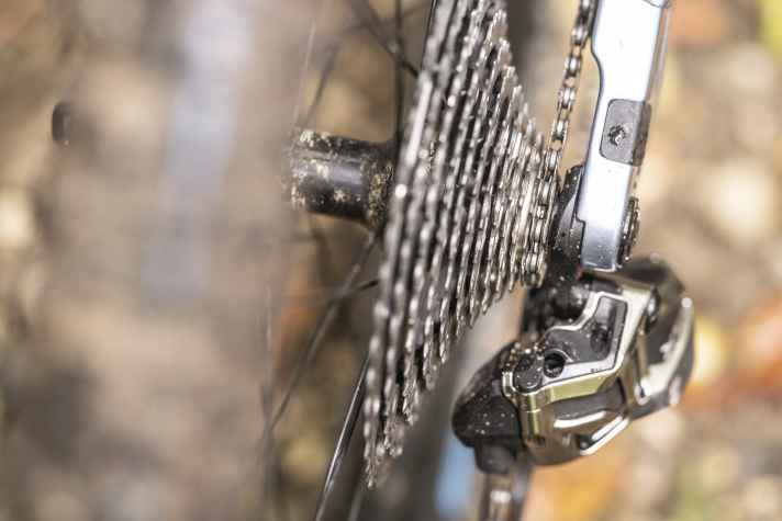 One of the biggest differences is the connection to the frame. While Shimano continues to rely on a derailleur hanger...