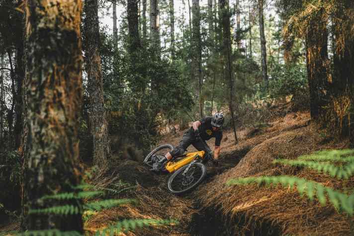 Sieht nach Freeride aus - da passt der Mullet-Aufbau sehr gut.