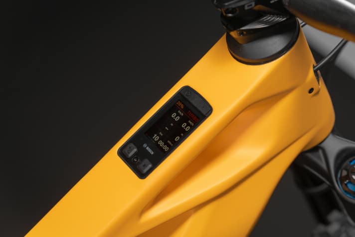 Das Kiox 400C Display ist knackig scharf, gut ablesbar und liefert viele Informationen