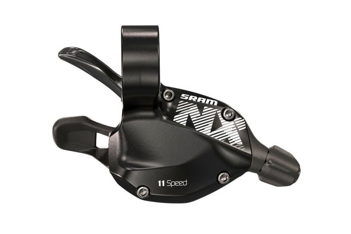 If you want to spend less money and can do without the Matchmaker compatibility, choose the 11-speed trigger of the SRAM NX.