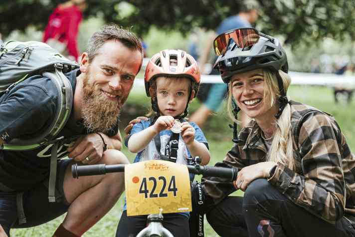 Spaß für die ganze Familie bei der Scott Junior Trophy.