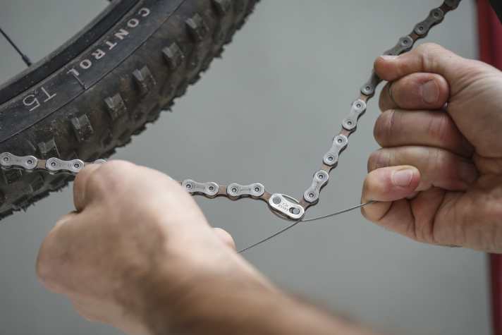 Can also be done with bare hands, but can be a little painful