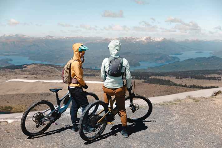 It's not just the gusts of wind that can blow you away in Chile's Andes, but also the views.