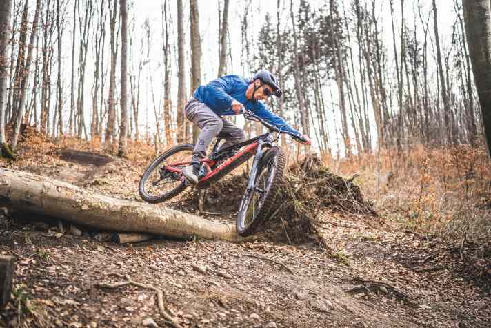Existing trails located in the FFH area are to be dismantled. However, most of them will be integrated into the legal trail network.