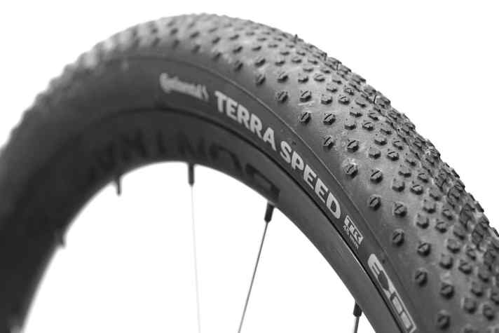 Racing tyre: The Continental Terra Speed rolls like lightning - but still has grip!