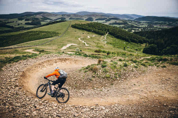 The Glentress trail centre just won't stop growing. One of the new additions is the Twitcher.