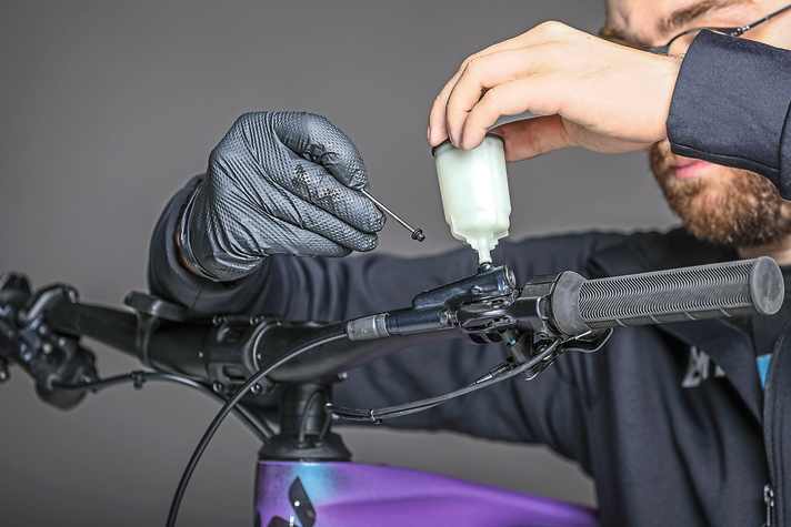 Do it yourself: Bleed the brakes.