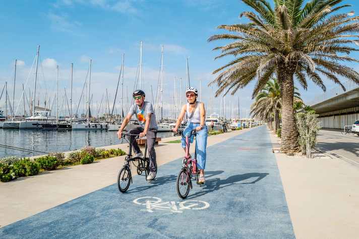 Valencia boasts a network of over 200 kilometres of well-developed cycle paths.
