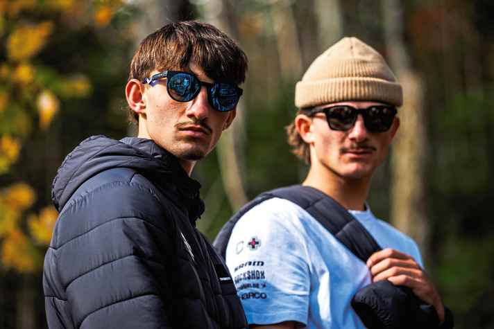 Brothers Bower, er, Power. The Alran brothers are coming! Max on the left, Till on the right. Both 18 years young! Both ready for the elite class.