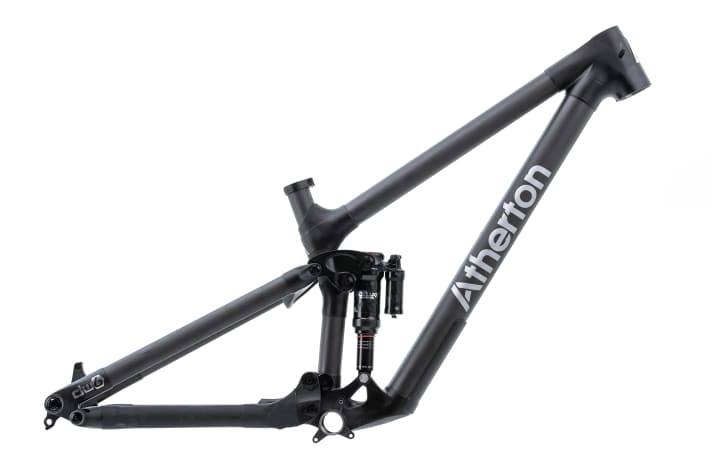 Basis zum Selbst-Aufbauen: Das AM.130-Rahmenset inklusive Rockshox Super Deluxe Ultimate Dämpfer für gut 4000 Euro.