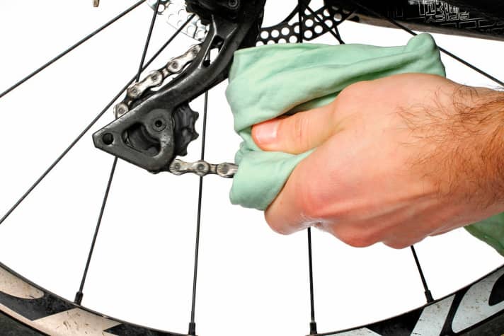 Wichtig: gut abtrocknen nach dem Bad 