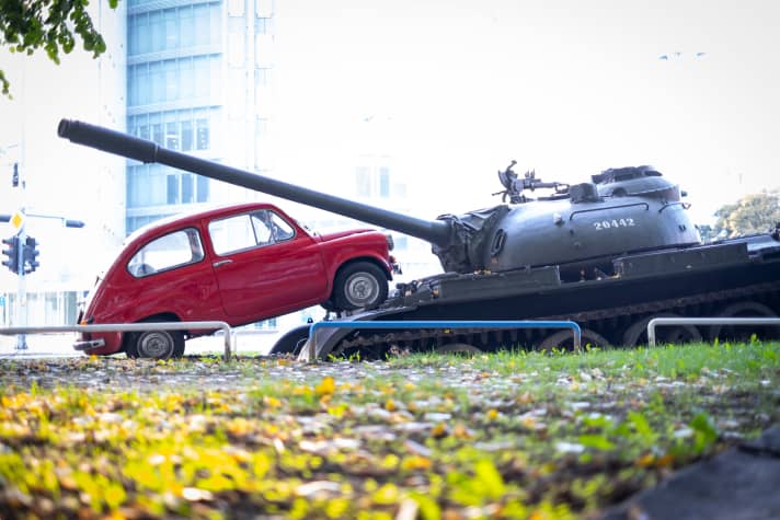 In ­Osijek wird der Widerstand der Kroaten ­gegen die ­serbische Armee gefeiert.