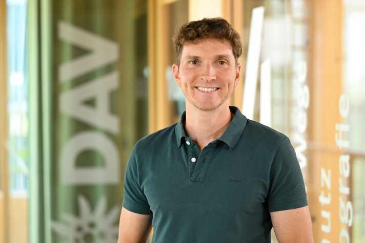 Nicolas Gareis is a mountain bike and environment officer at the German Alpine Club