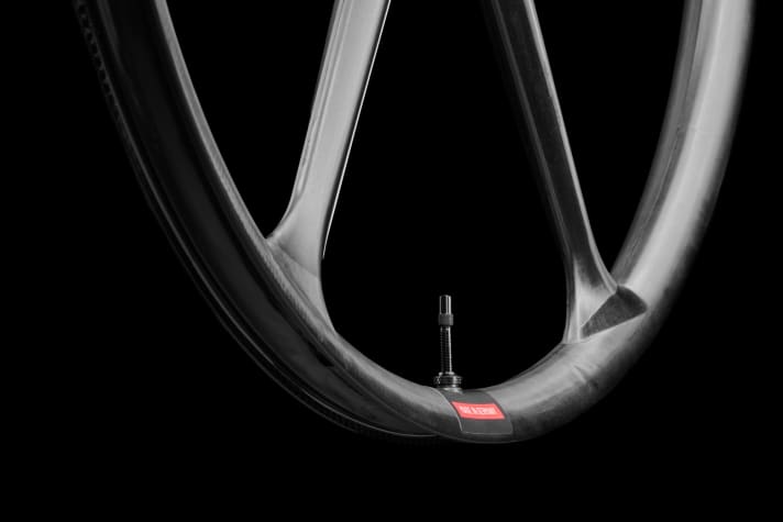 The perfectly shaped transitions between spoke and rim are almost like jewellery.