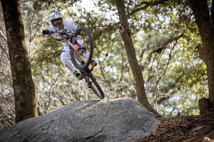 Stylish? I ride the way I enjoy it, says Vali Höll.