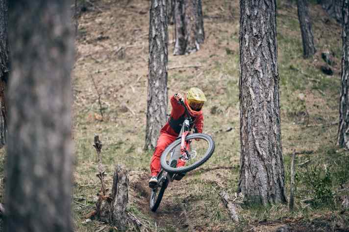 It's simply more fun that way. Manuals on boring bends.