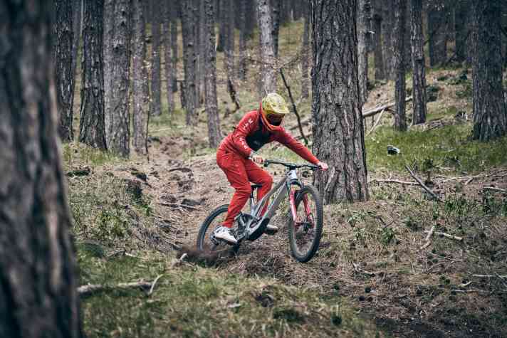 Skateboard-Move goes MTB.