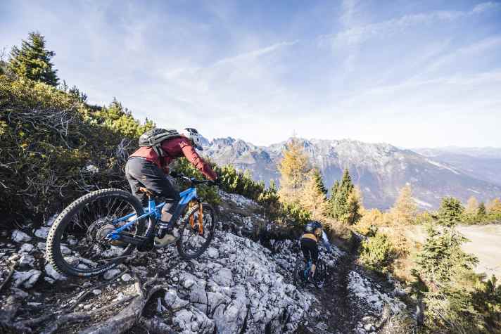 Schroff, anspruchsvoll und spaßig: Die Trails rund um Paganella.