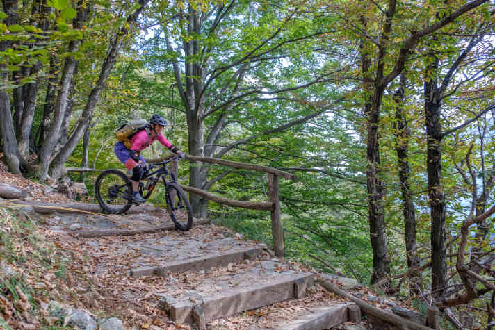 A 300 metre descent down the stairs can be a drag. Or: "Getting hotter with every metre," says guest Wolfgang.