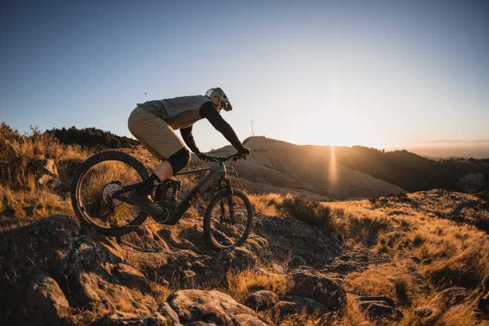 The Alpine Trail E's specifications included difficult terrain and a bit of air resistance.