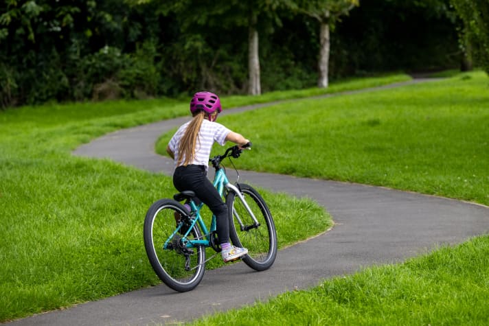 At some point - with 24-inch tyres - cycle paths will only shock you with their steep inclines...