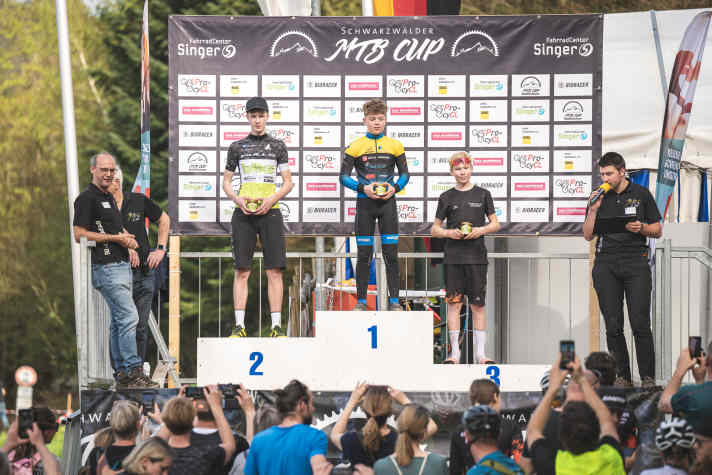 ... and also on the podium in 2nd place.