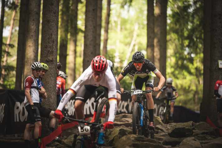 According to Max, the World Cup course was the coolest course he has ever ridden.