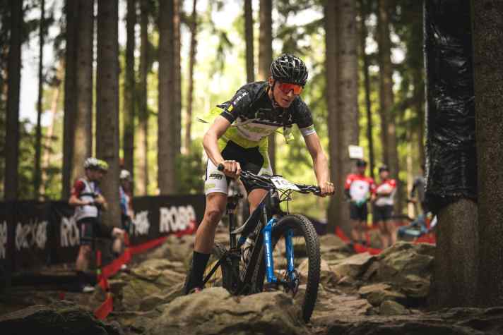 Max was able to keep up well despite his cold and was pleasantly surprised by his performance.