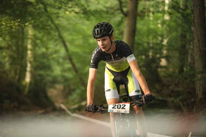 Benjamin Huber is not only very tall for his age, but also very reflective.