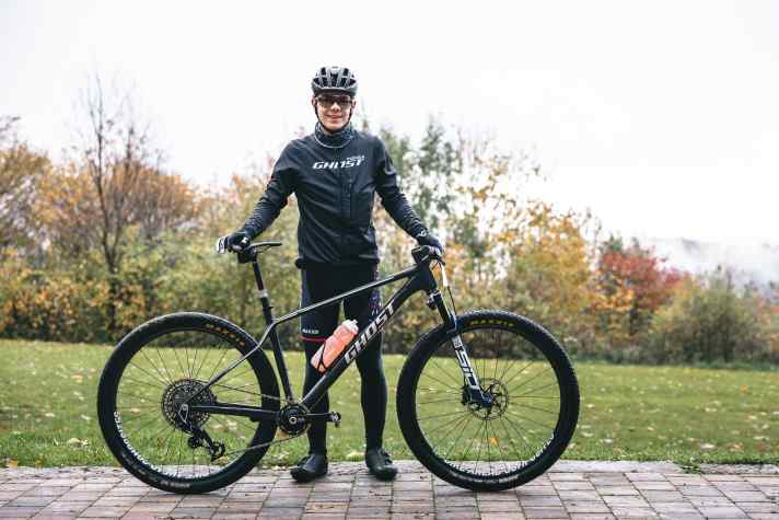 Noah rides for the Ghost Junior Team and can already look back on many cross-country successes at the age of 17.