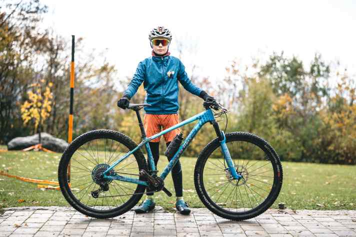 Tom's KletterMax custom bike is a joint project between him and his father.