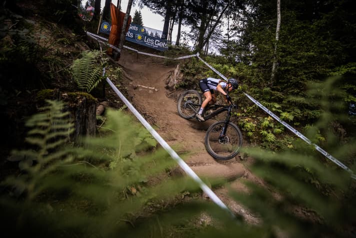 Sofia Wiedenroth had a good race but didn't feel quite fit. Somewhat disappointed, the fastest German had to settle for fourth place.