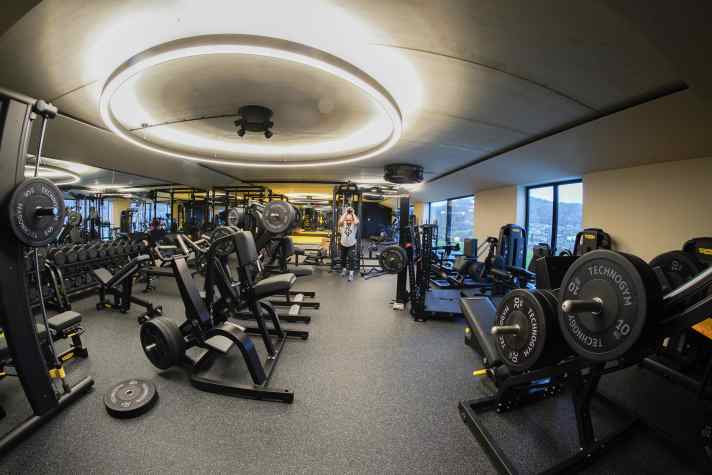 Fitness-Studio im Privathaus: Pumpen für ein Lebensgefühl.