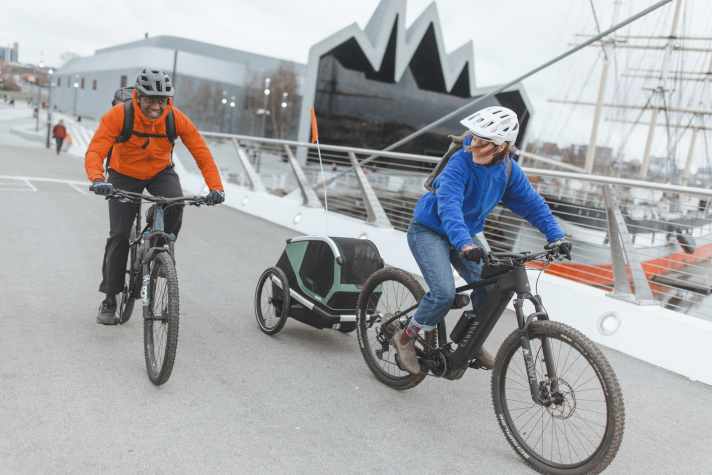 The approval for trailers makes the Canyon Grand Canyon:On particularly suitable for everyday use.