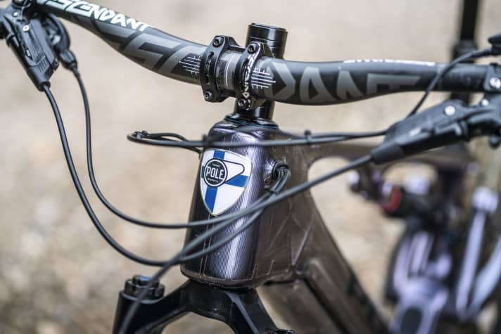 Das extravanganteste E-MTB am Markt? Das finnische Fräskunstwerk Pole Voima ist nicht nur optisch richtig außergewöhnlich.