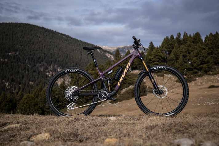 The Pivot Trailcat in its natural habitat.