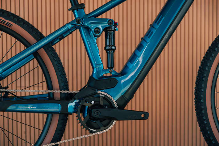 Cube Stereo Hybrid 120 SLX 750 with Fox Float DPS EVOL damper