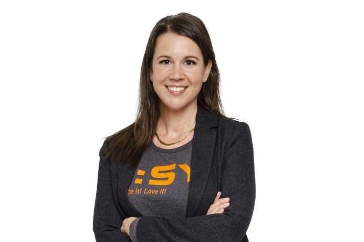 I:sy Managing Director Jessica Schumacher would also like to see the bicycle industry, which employs a six-figure workforce, being listened to more in politics. | pd-f | Thomas Geisel